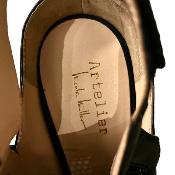 Nicole Miller Artelier Addison black heels 10 - Picture 8 of 14